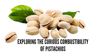 Exploring the Curious Combustibility of Pistachios [upl. by Innavoig551]