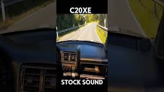 HOW STOCK C20XE ENGINE SOUNDS LIKE [upl. by Esihcoc554]