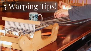 5 Rigid heddle warping tips [upl. by Horner]