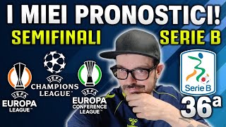 PRONOSTICI SERIE B  PRONOSTICI CHAMPIONS LEAGUE ⚽ PRONOSTICI EUROPA LEAGUE E CONFERENCE LEAGUE [upl. by Jallier]