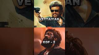 VETTAIYAN 💙❤️ vs KGF2 💚❤️ 1st day collection 💕🤩  comparison 😎👑shorts [upl. by Assena]