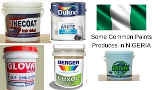 Sample Stand Of Paint Produces in Nigeria [upl. by Fleischer]