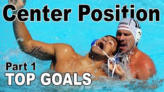 CENTER POSITION  Water Polo Top Goals ● Part 1 [upl. by Lissa307]