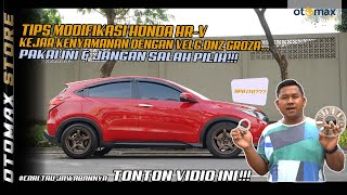 Modifikasi Honda HRV Simple Tetap Fungsional Buat Tingkatkan Kenyamanan FT DNZ GROZA otomax store [upl. by Vitkun954]