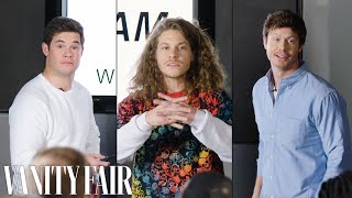 Workaholics Cast Improvises a PowerPoint Presentation  Vanity Fair [upl. by Sage]