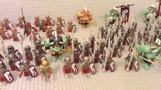 My Lego Castle Trolls Orcs Army [upl. by Epner]