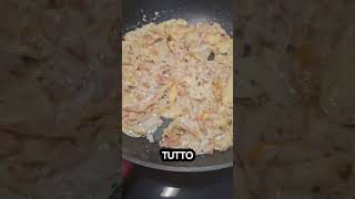 Ho rubato la ricetta allo chef 🤫 shorts pasta ricette [upl. by Alleon]