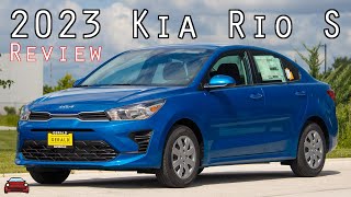 2023 Kia Rio S Review  What You Get For 18515 [upl. by Shing]