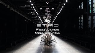 Etro Womens Spring Summer 2025 Fashion Show [upl. by Esiole]