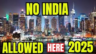 10 Countries Where INDIAN Are Not Allowed in 20242025 [upl. by Mastrianni]