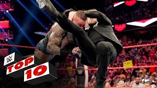 Top 10 Raw moments WWE Top 10 March 9 2020 [upl. by Rabbi]