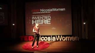 Invented here Anna KoukkidesProcopiou at TEDxNicosiaWomen 2013 [upl. by Ahsinauq]