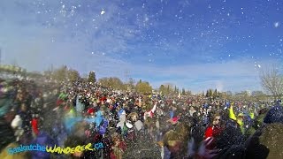 Guinness World Record Largest Snowball Fight [upl. by Esyned722]