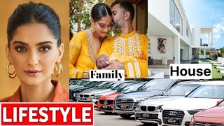 Sonam Kapoor Lifestyle 2024 Biography Family House Husband Income Net Worth Career Awards [upl. by O'Neill]