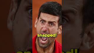 Djokovics ANGRIEST Moment 😡 djokovic sports tennis [upl. by Nhguahs]