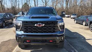 2024 Chevrolet Silverado 2500 ZR2 Lakeshore Blue Walk Around Video [upl. by Niryt832]