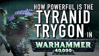 40 Facts and Lore on the Trygon in Warhammer 40K [upl. by Adnal]