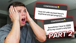 READING YOUR CRAZY CONFESSIONS PART 2  IM SPEECHLESS [upl. by Reichert]