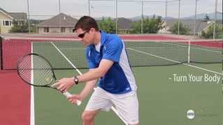 How to Master 3 Basic Tennis Strokes [upl. by Elleneg]