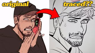 Tracing The Most HATED Thing on Art TikTok [upl. by Sakul]