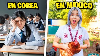 COREANA EN PREPA MEXICANA ES TAN DIFERENTE Chingu Amiga [upl. by Abby]