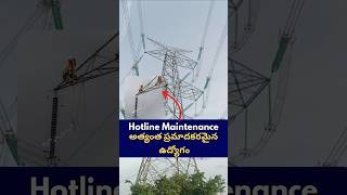 Live Line Maintenance  Hotline Techniquemaheshelectric8882Maheshelectricks [upl. by Diaz992]