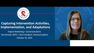 Capturing Intervention Activities Implementation and Adaptations [upl. by Adai]