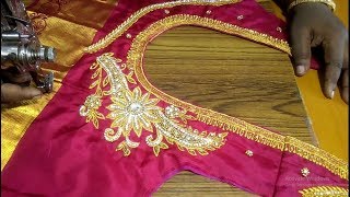 Embroidery and aari work blouse measurement [upl. by Rame72]