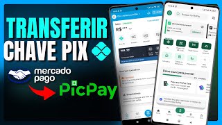 Como Transferir a Chave Pix do Mercado Pago para o Picpay [upl. by Dabbs77]