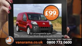 Vanarama Citreon Nemo 10sec DRTV Advert [upl. by Yentyrb]