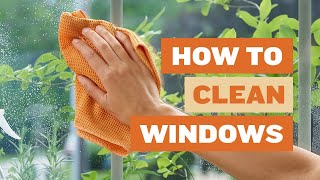 How to Clean Windows with the Window Cleaning Kit  WaterActivated Cleaning™ [upl. by Ullyot]