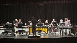 Brackenridge HS Percussion Ensemble On Thin Air by John Willmarth [upl. by Maria]