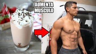 BATIDO PARA GANAR MASA MUSCULAR  Batido para Aumentar Masa Muscular [upl. by Fayth339]