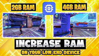 How to Increase your RAM in Low End device  Fix Lag in free fire 2GB ram [upl. by Eldwen]