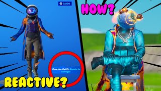 NEW ASTRO JACK REACTIVE SKIN HOW IS ASTRO JACKS SKIN amp BACKBLING REACTIVE  Fortnite [upl. by Nogaem97]