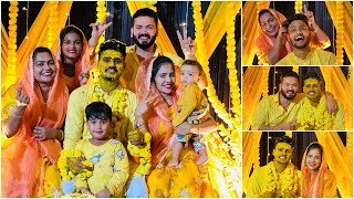 HALDI DAY 🤩🥳 Mashookinte Marriage Vibes  4 🤩🥳  Suhana  Basheer Bashi  Mashura [upl. by Kopaz174]