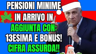 Dicembre da Record per le Pensioni Minime Importo Totale con Tredicesima Bonus e Quattordicesima [upl. by Athelstan]