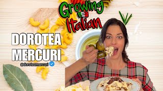 Dorotea Mercuri talks Food with Growing Up Italian [upl. by Neeven]