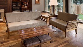 “Elegant Teak Wood Sofa Design  Perfect Blend of Style amp Comfort” [upl. by Dualc]