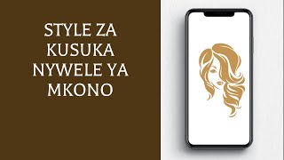 Style za Kusuka Nywele Ya Mkono [upl. by Nus]