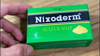 Reseña del jabón 🧼 de NIXODERM skincare nixoderm [upl. by Ury]