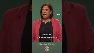 Mary Lou Mcdonald  Time for Change israel palestine [upl. by Aniretake745]