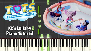 Disney Juniors TOTS  KCs Lullaby  Piano Tutorial [upl. by Hepza]