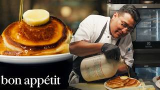 A Day Making the Most Popular Pancakes in NYC  On The Line  Bon Appétit [upl. by Caty638]