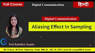 08 Aliasing Effect On Sampling Hindi [upl. by Ysied]