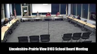 D103 School Board Meeting  121024  Regular Meeting [upl. by Sacrod199]