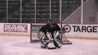 Goalie Training Video [upl. by Schoenberg413]