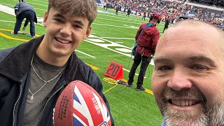 Match day vlog NFL London Games 2024 Jacksonville Jaguars  Chicago Bears [upl. by Anitsirk]