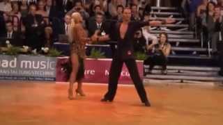 Nino and Kristina 2014 GS Stuttgart Finals Samba [upl. by Adien]