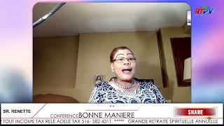 CONFERENCE BONNE MANIERE AVEC SR RENETTE  07  31  2024 [upl. by Fleck]